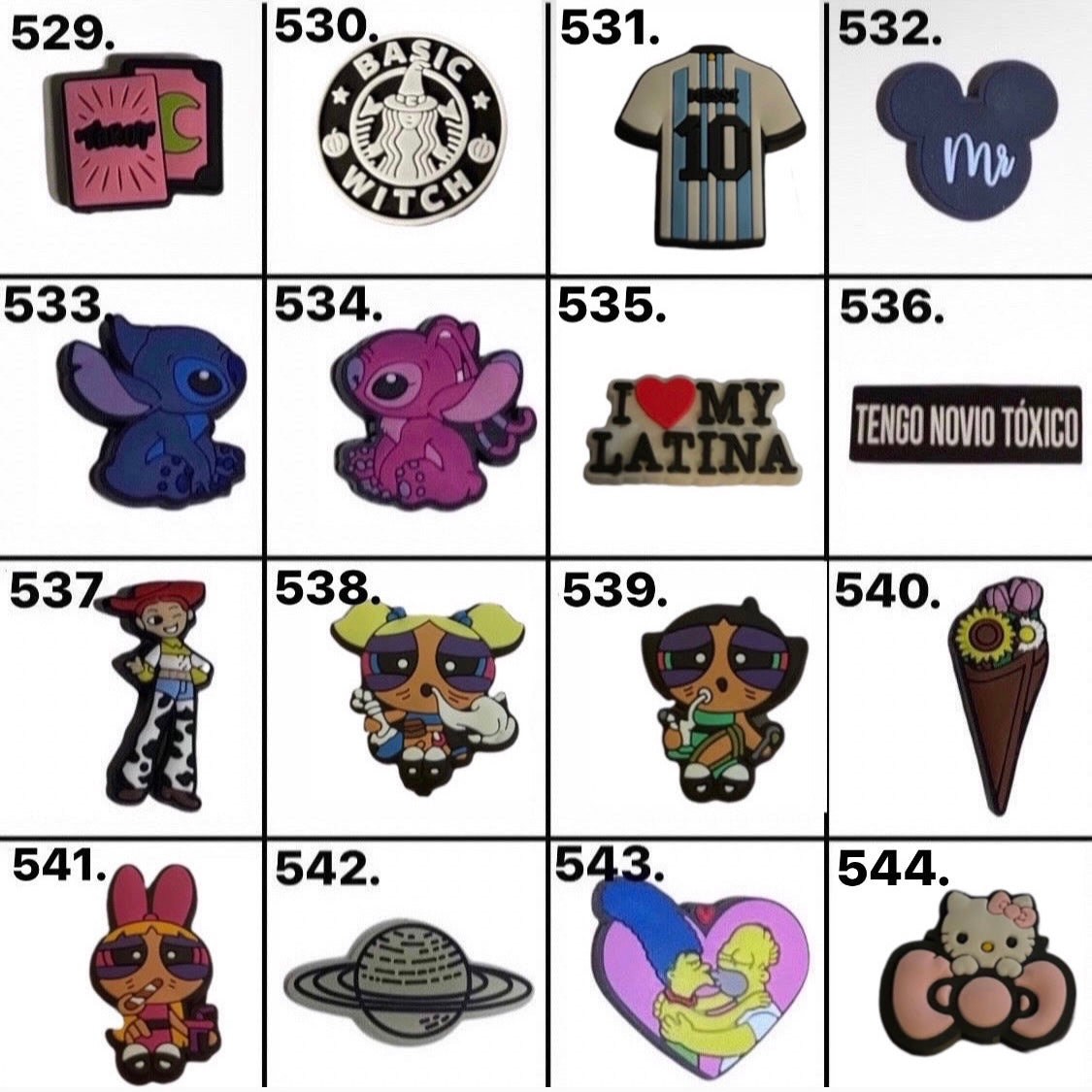 #529-#544