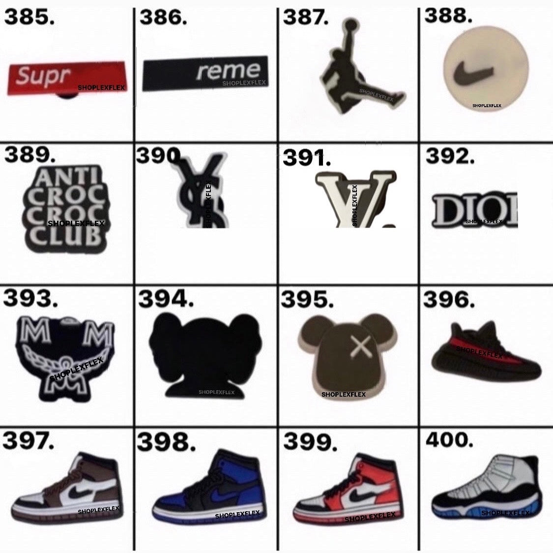 #385-#400