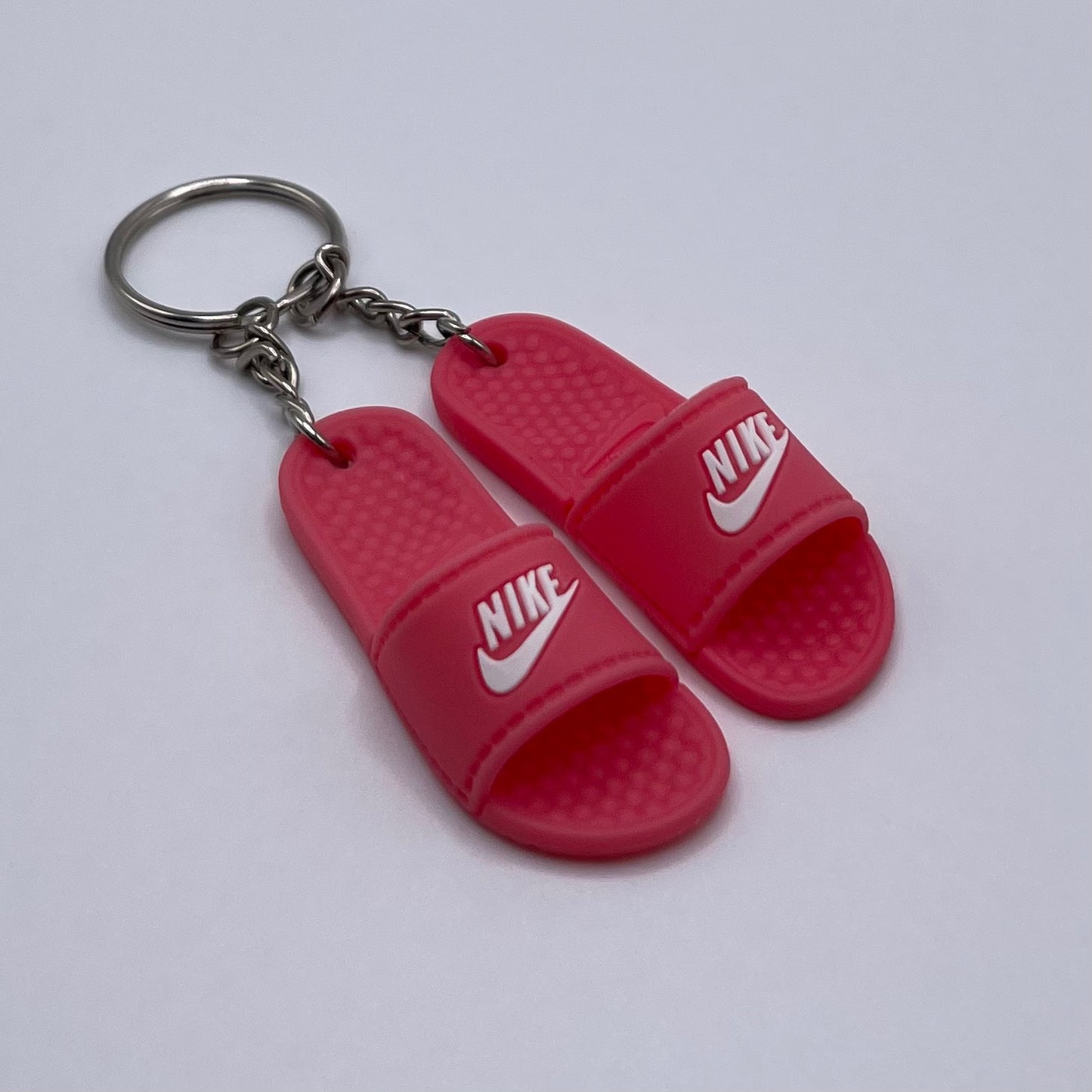 Inspired Pink Nike Slides Keychain